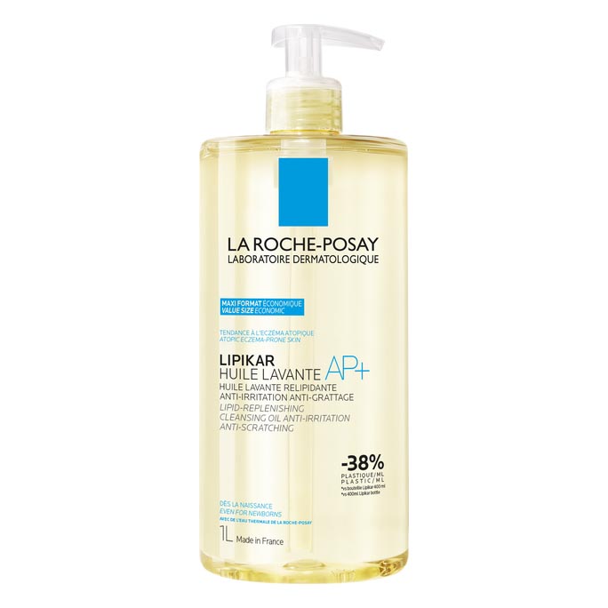 Олія для душу La Roche-Posay Ліпікар АР+ ліпідовідновлююча 1л