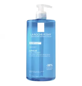 Гель для лица и тела La Roche-Posay Липикар очищающий, успокаивающий 1л