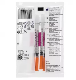 Шприц инсулиновый 1мл U-100 Embecta Micro-Fine 29G (0,33x12.7мм) №1