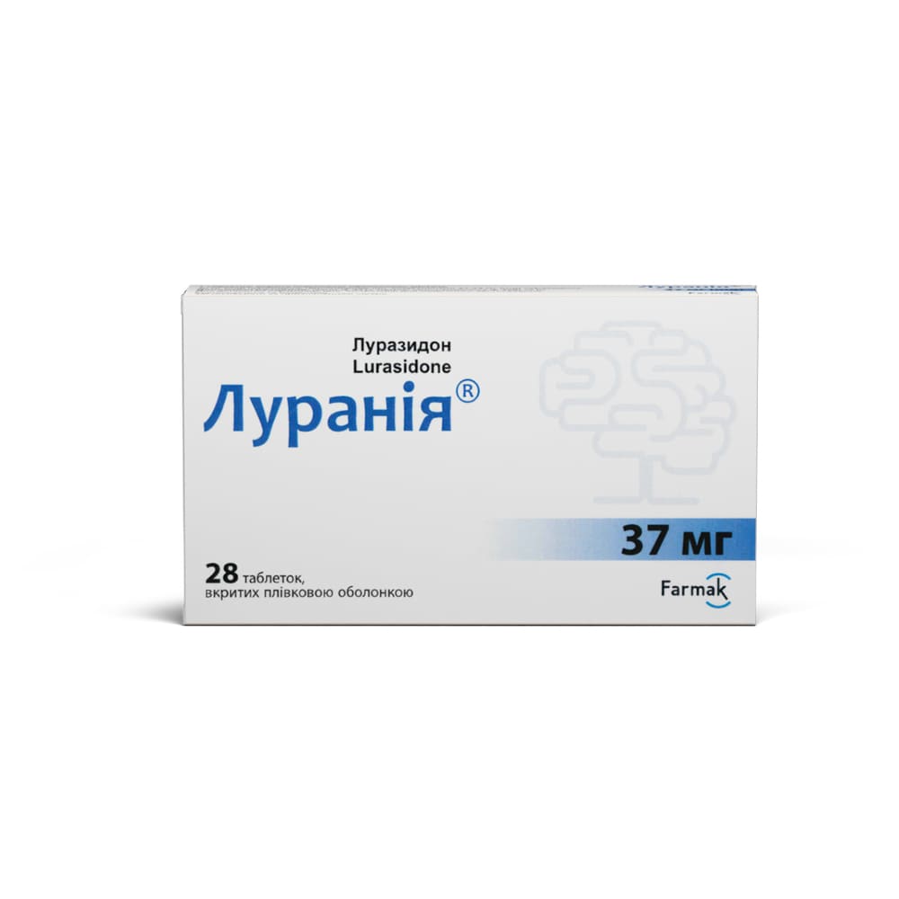 Луранія табл. вкр/пл. об. 37мг №28