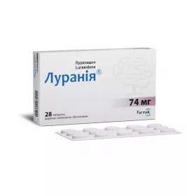Лурания табл. п/пл. об. 74мг №28
