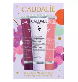 *Набір Caudalie 604 Тріо кремів для рук (ThedesVignes 30мл; Vinotherapist 30мл;Rose de Vignes 30мл)