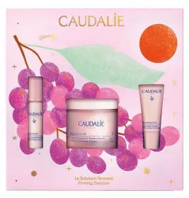 *Набір Caudalie 596 Cashmere Cream 50 mL Set-Xmas 2026 (сиров.10мл; крем 50мл; крем д/кон.очей 5мл)