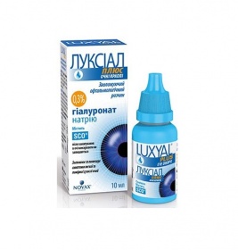 Луксіал Плюс краплі очні фл.10мл