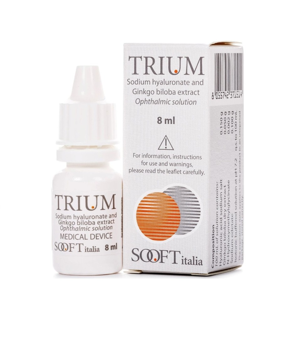 Тріум, краплі очні стерильні по 8 мл №1 
