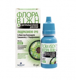 Флора Віжн Подразнені очі 15 мл, фл.