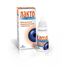 Лакто краплі очн. фл. 15мл