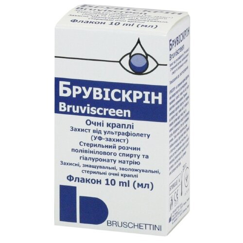 БРУВІСКРІН (Bruviscreen) очні краплі фл.10мл