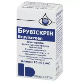 БРУВІСКРІН (Bruviscreen) очні краплі фл.10мл