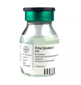 *Ультравист 370 р-р д/ин. и инф. 370 мг/мл фл. 100 мл №1