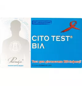 *Тест-система д/визнач. ВІЛ-інфекц.CITO TEST HIV 1/2