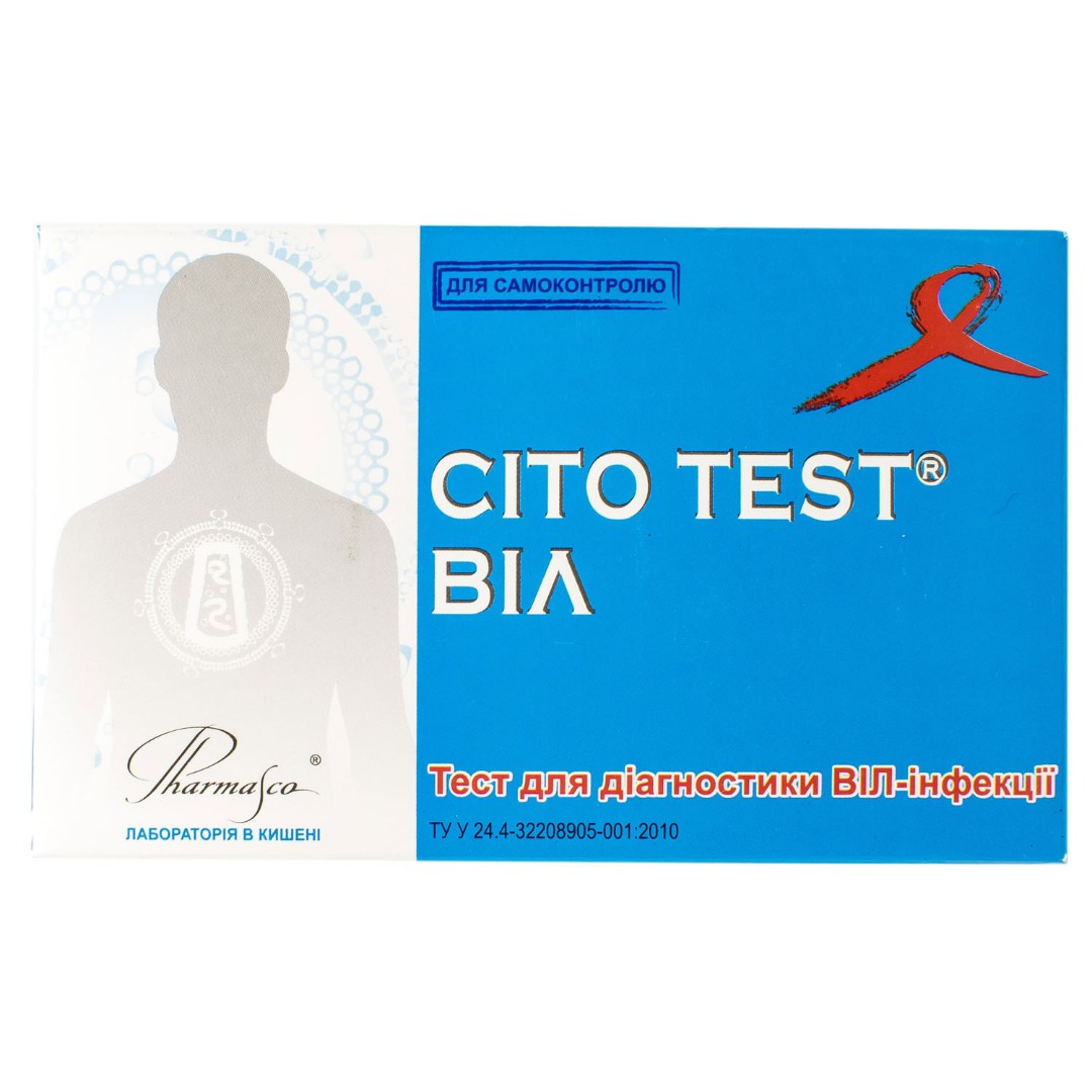 *Тест-система д/визнач. ВІЛ-інфекц.CITO TEST HIV 1/2