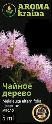 *Aroma kraina масло эф. Чайное дерево 5мл *Aroma kraina масло эф. Чайное дерево 5мл