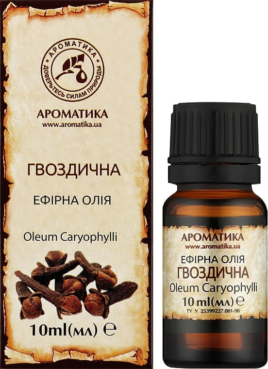 *Масло Ароматика эфирное гвоздичное 20мл *Масло Ароматика эфирное гвоздичное 20мл