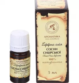 *Олія Ароматика ефірна сосни сибірської 5мл