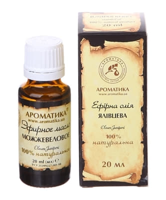 *Олія Ароматика ефірна ялівцева 20мл