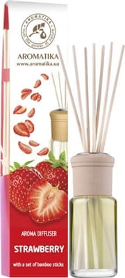 *Аромадіфузор Ароматика Полуниця 50мл