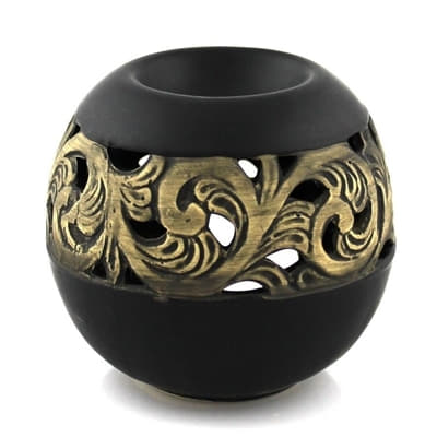 *Аромалампа Ароматика Куля чорна