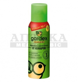 *GARDEX Аэрозоль-репеллент от комаров 100мл