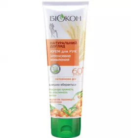 *Крем Біокон Нат.Догляд Інтенсивне живлення 60+ для рук 90мл
