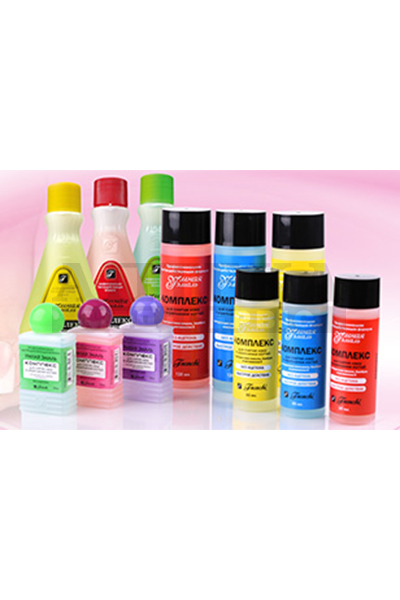 *Розумна емаль Frenchi Комплекс для зняття лаку та зміцнення нігтів (в асортименті) 125 мл