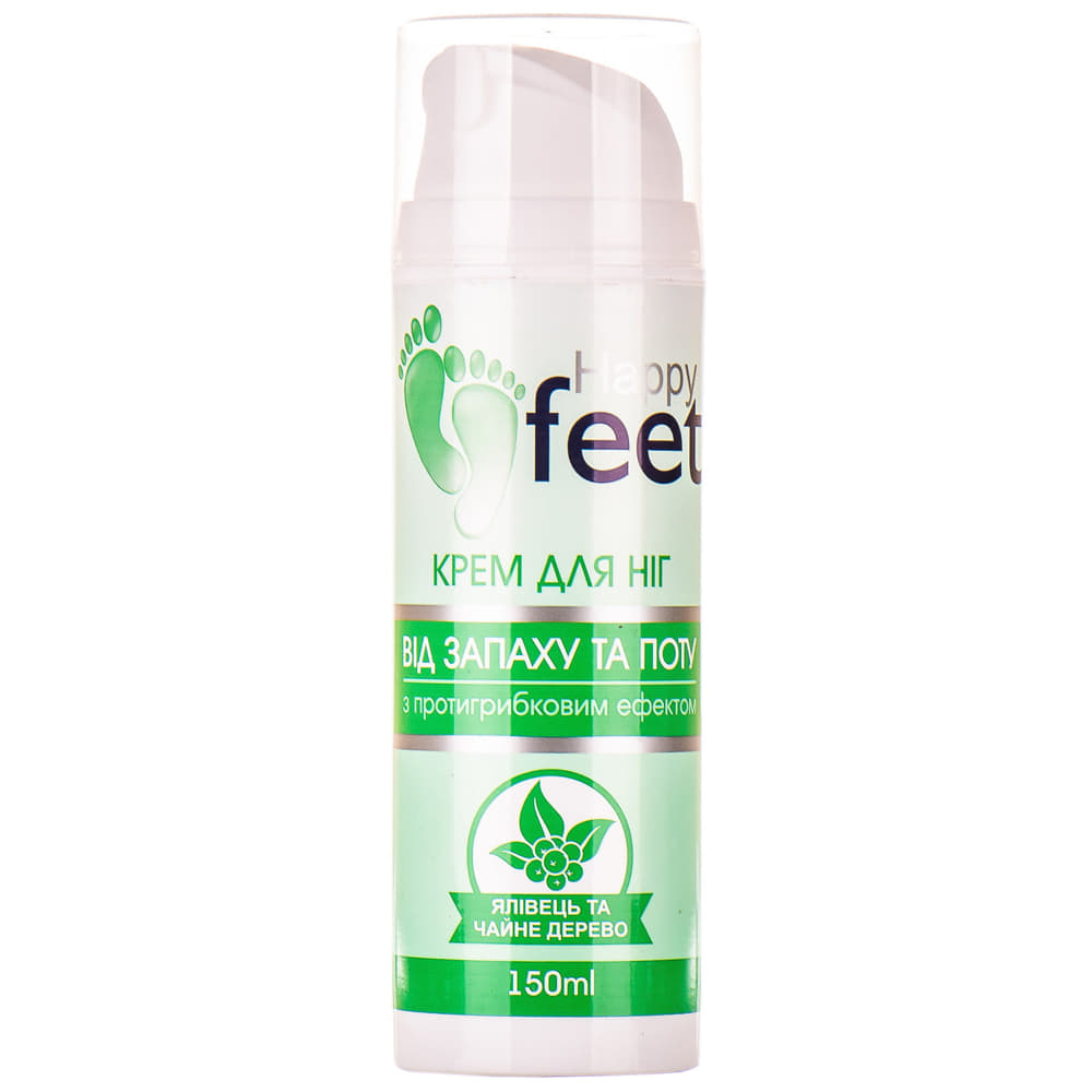 Крем д/ніг Від запаху та поту 150мл