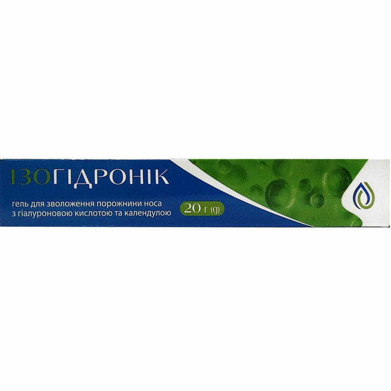 *Изогидроник гель д/увлаж.носа с гиал.кислот.и календулой туб.20г