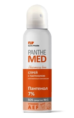 *Эльфа Фарм Панте Мед Спрей с пантенолом и вит. комп. 150мл *Эльфа Фарм Панте Мед Спрей с пантенолом и вит. комп. 150мл