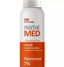 *Эльфа Фарм Панте Мед Спрей с пантенолом и вит. комп. 150мл