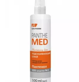 Спрей Ельфа Panthe Med підсушуючий 100мл