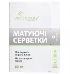 *Салфетки Via Beauti матирующие №80