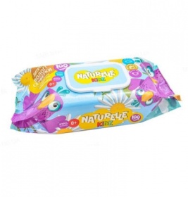 Серветки вологі NATURELLE kidz ромашка №100
