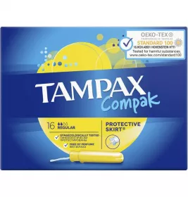 *Тампони Тампакс Compak Regular Duo №16