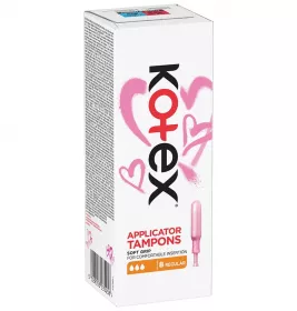 Тампони Kotex Normal з аплікатором №8