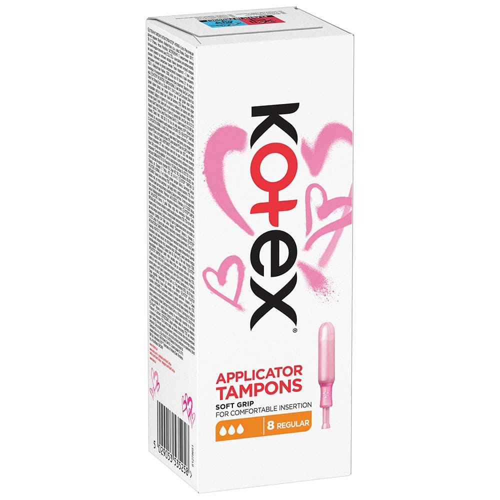 Тампони Kotex Normal з аплікатором №8
