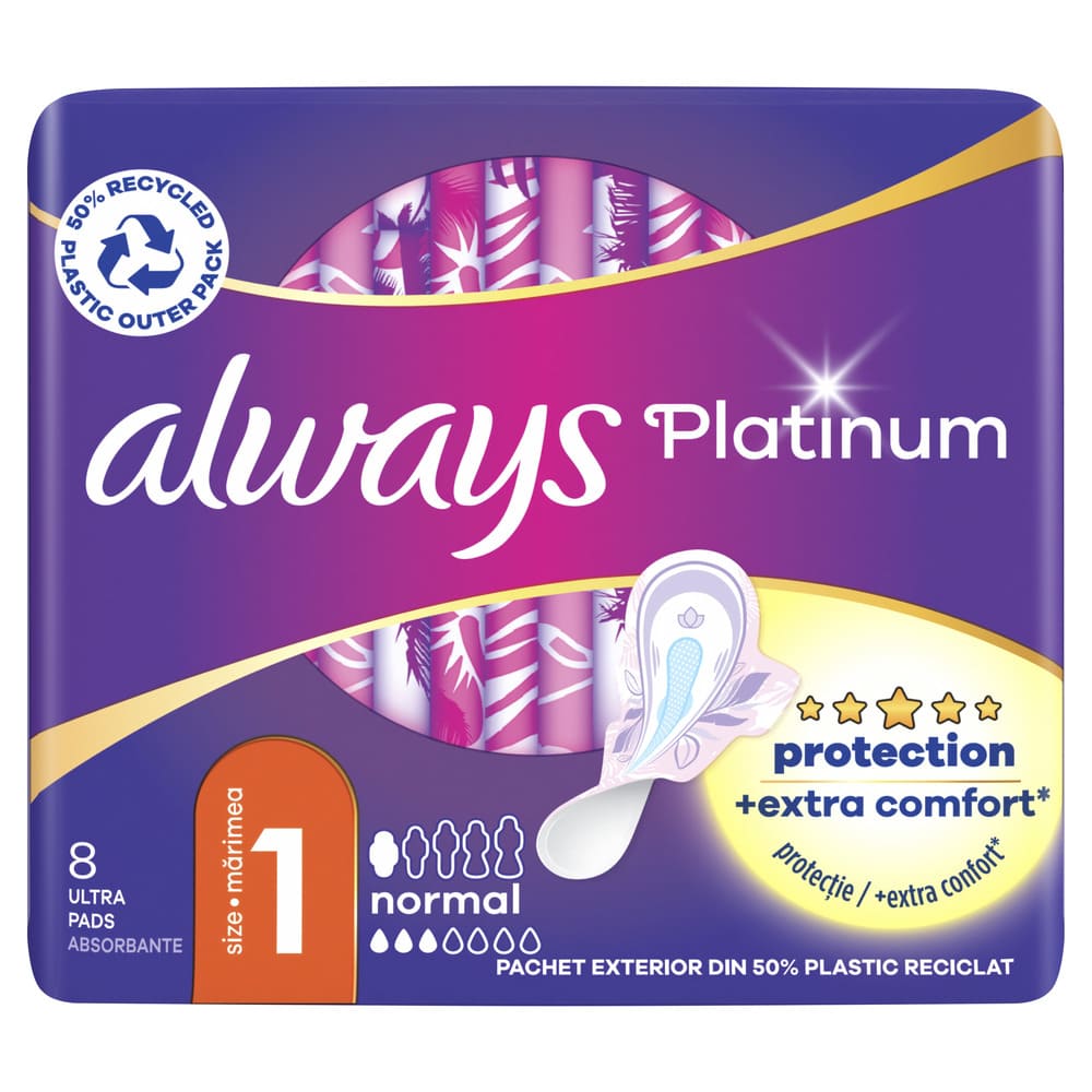 Прокладки Always Platinum Collection Ultra Normal Plus №8