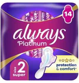*Прокладки Always Platinum Collection Ultra Super Plus №14