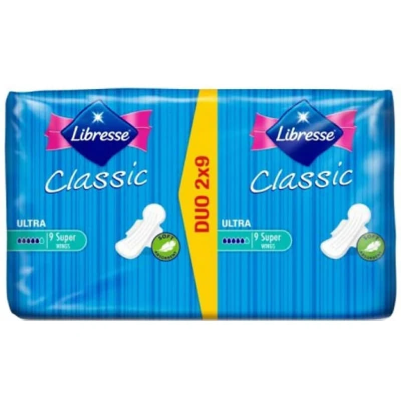 *Прокладки Libresse Classic Ultra Super №18