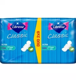 *Прокладки Libresse Classic Ultra Super №18