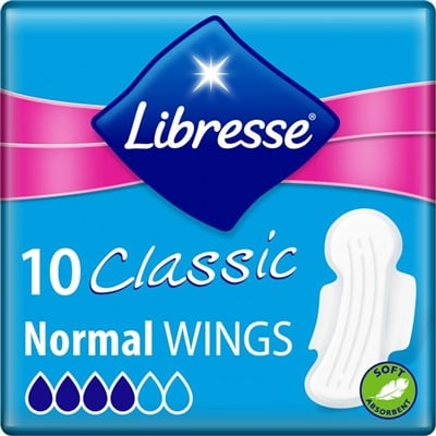 Прокладки Libresse Classic Ultra Normal Clip soft №9 Прокладки Libresse Classic Ultra Normal Clip soft №9