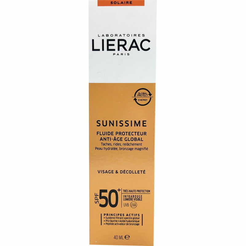 *Флюїд Lierac Sunissime для обличчя SPF50+ 40мл