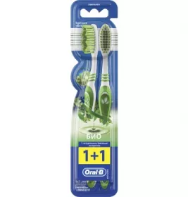 *Зубная щетка ORAL-B Био 40 средняя 2шт.