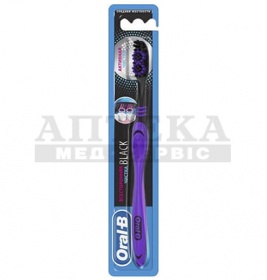 Зубная щетка ORAL-B Всестороннее очищение Black 40 Medium №1