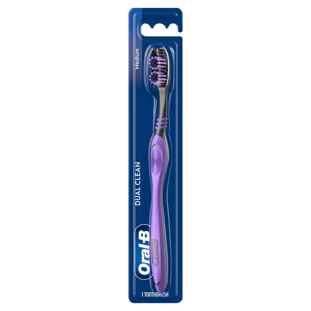 Зубная щетка ORAL-B Всестороннее очищение Black 40 Medium №1