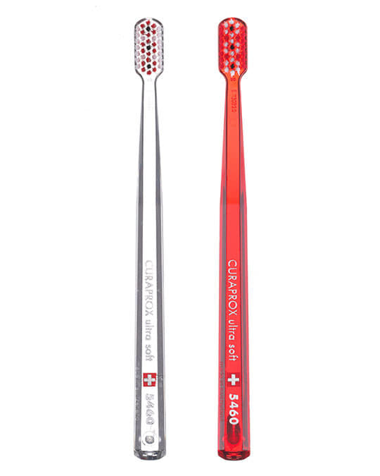 *Набор зубных щеток CURAPROX Ultra Soft Duo Swiss Edition 2020 d 0,10 мм (2шт)