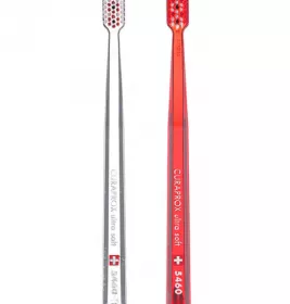 *Набор зубных щеток CURAPROX Ultra Soft Duo Swiss Edition 2020 d 0,10 мм (2шт)