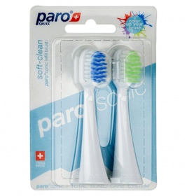 Зубные щетки Paro sonic сменные soft-clean №2