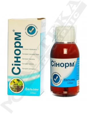 *Сінорм бальзам фл. 100 мл