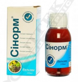 *Сінорм бальзам фл. 100 мл