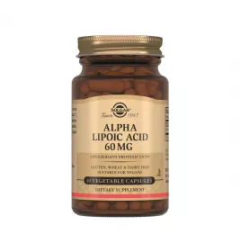 Солгар (Solgar) Альфа-ліпоєва кислота 60мг капс. №30